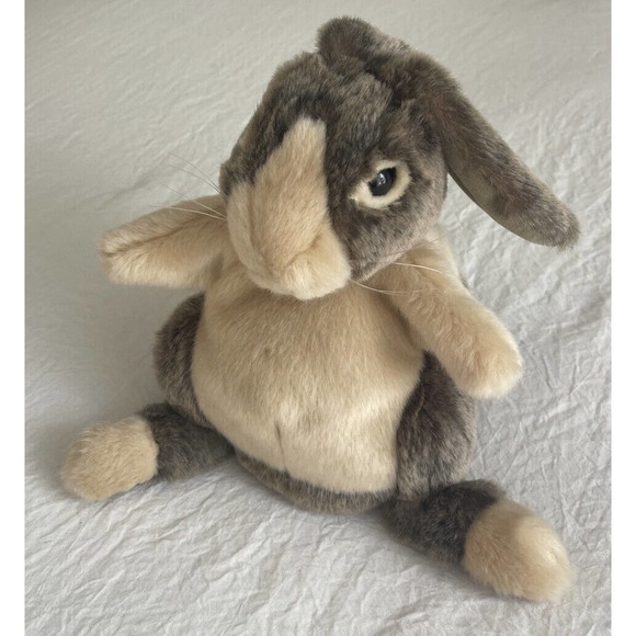Toys | Adult Folkmanis Realistic Movable Head Arm Cuddly Dutch Rabbit ...